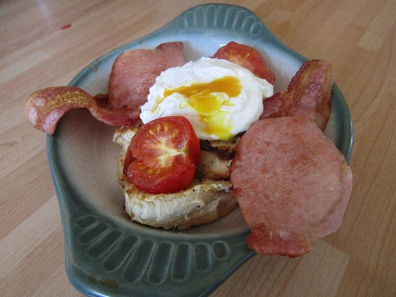 Poached whites