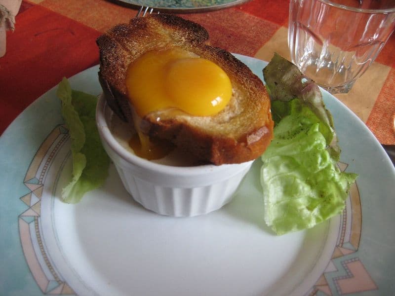 Egg white bake