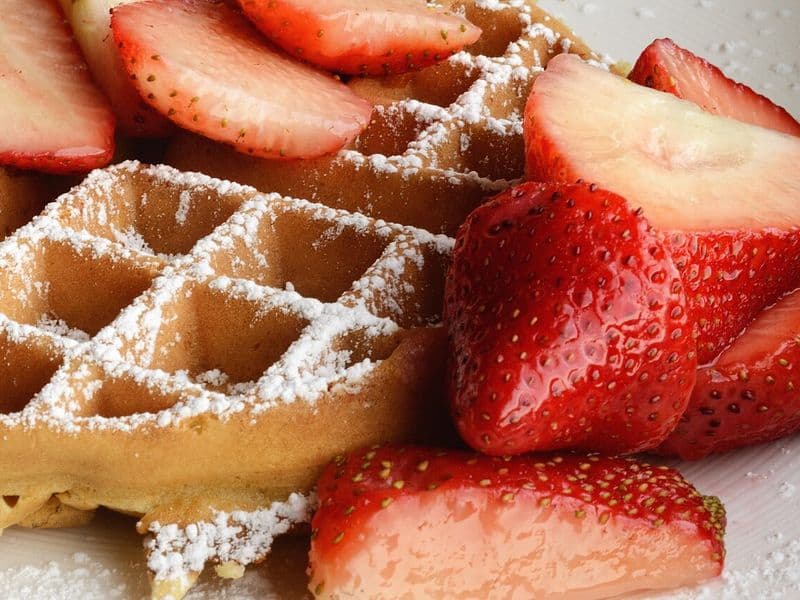 Protein waffles