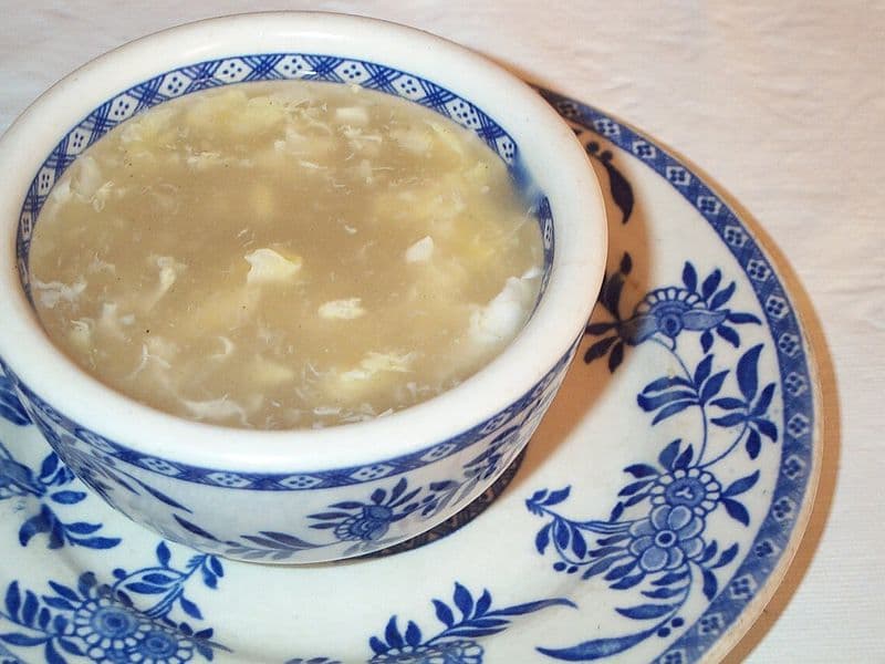 Egg-white ribbons