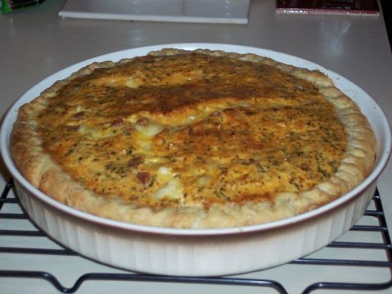 Veggie quiche