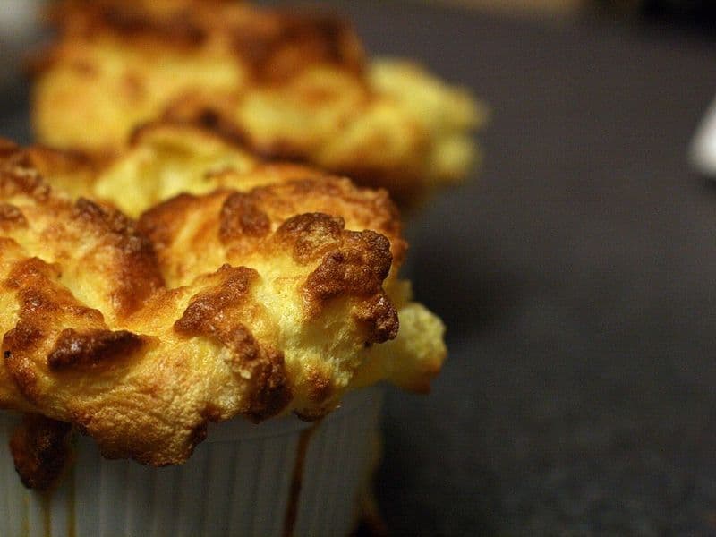 Egg-white souffle